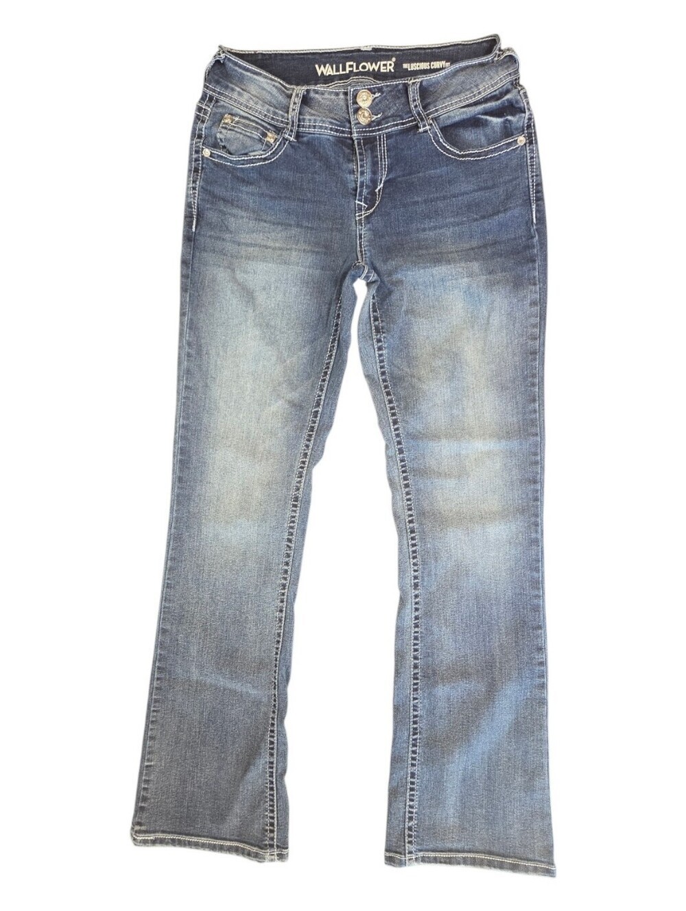 Wallflower The Luscious Curvy Fit Jeans With Embellished Pockets Size 5